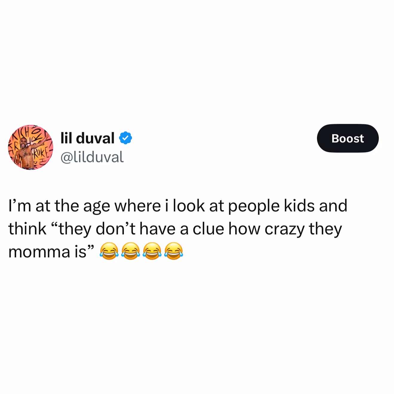Lil Duval’s Viral ‘Yo Momma’ Joke Sparks Instagram Laughs Comedian Roland Powell pokes fun at aging friendships with his distinct playful wit and emojis