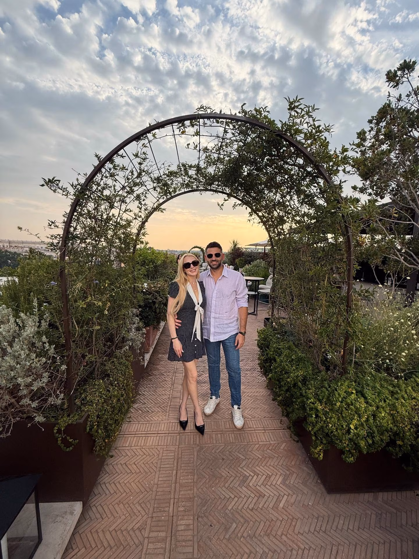 She shares intimate family snapshots and warm wishes in a social-media celebration of love