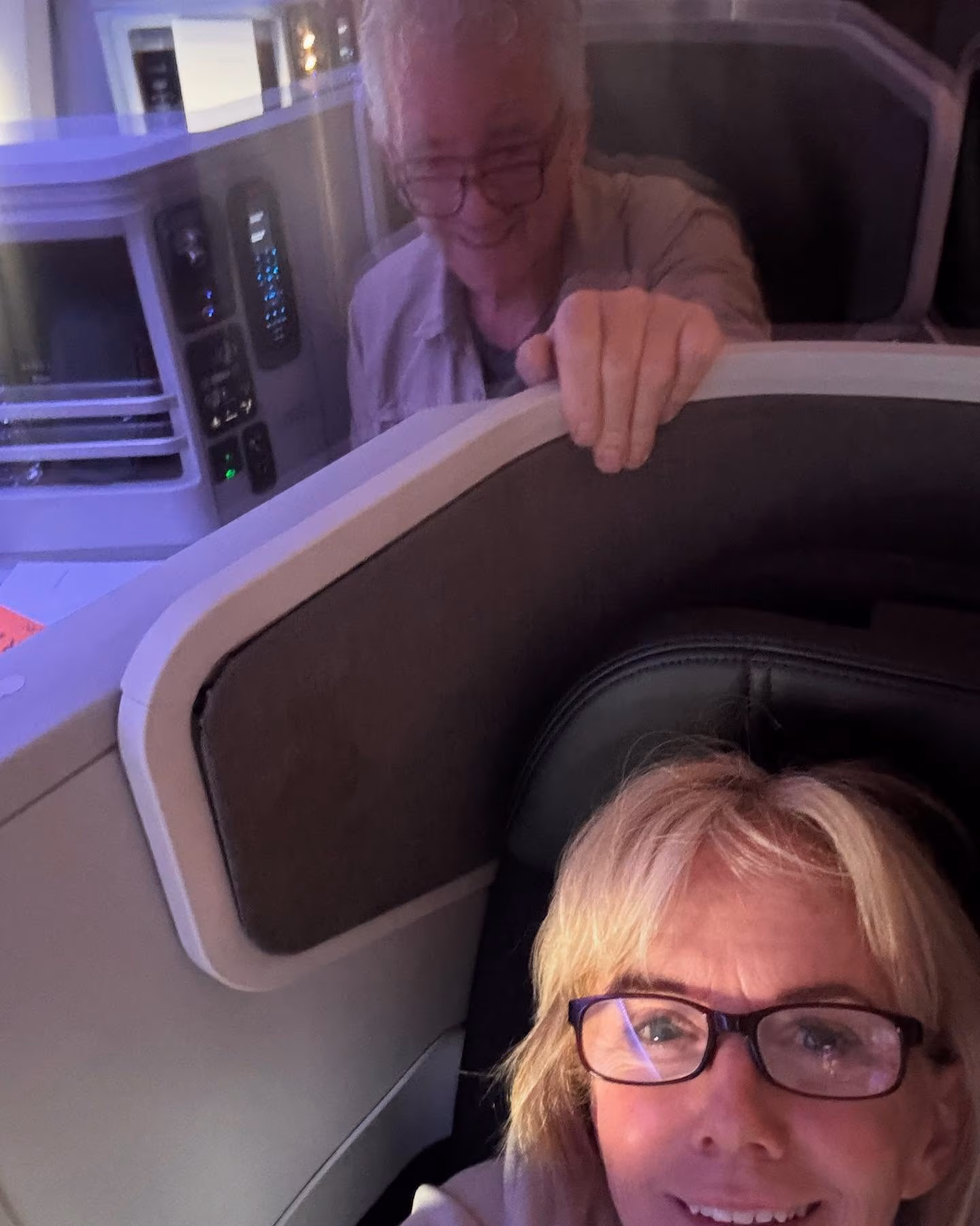 TV icon shares his travel update with fans, offering a peek at his transatlantic excursion