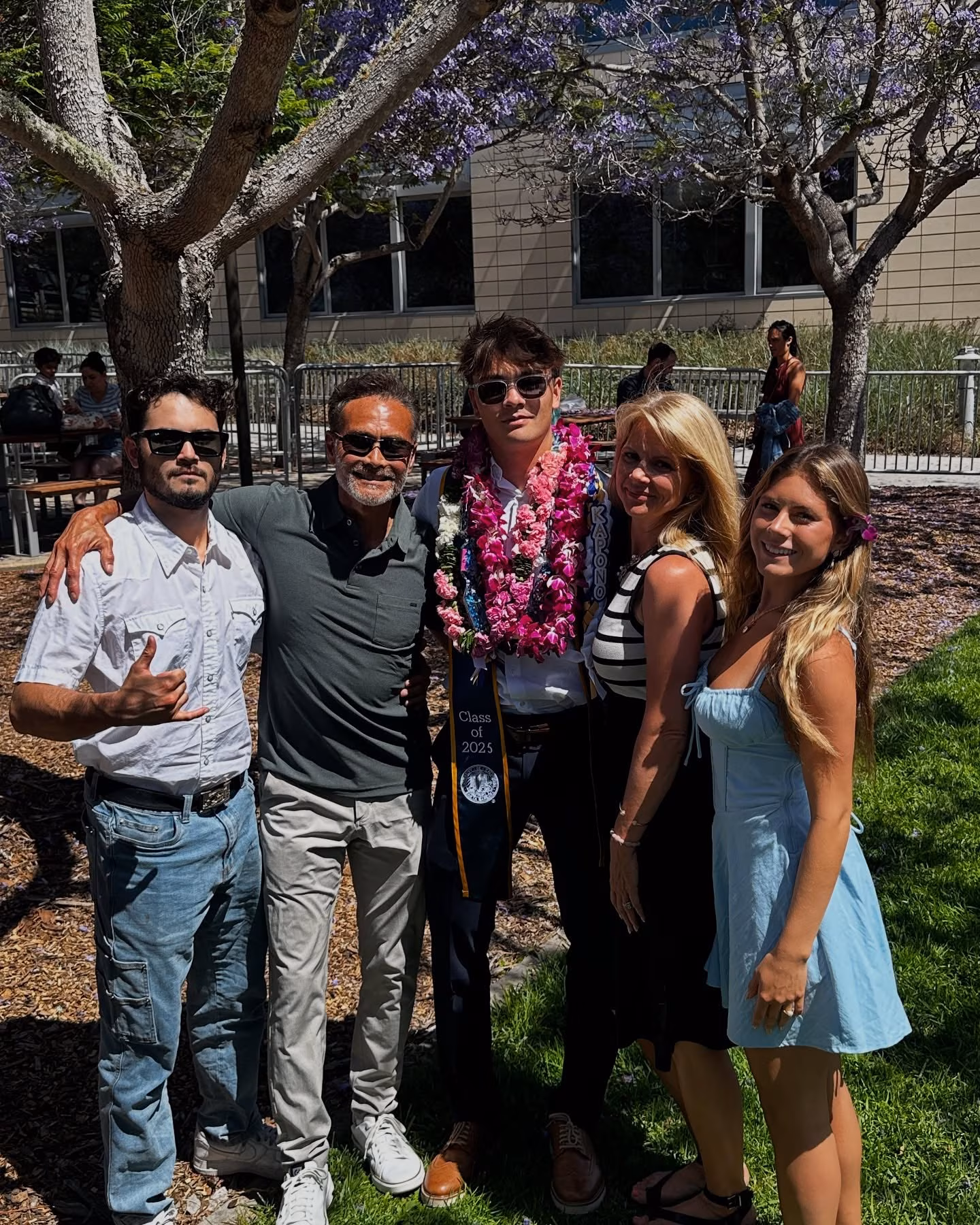 Mark Dacascos Cheers Son's UCSB Graduation