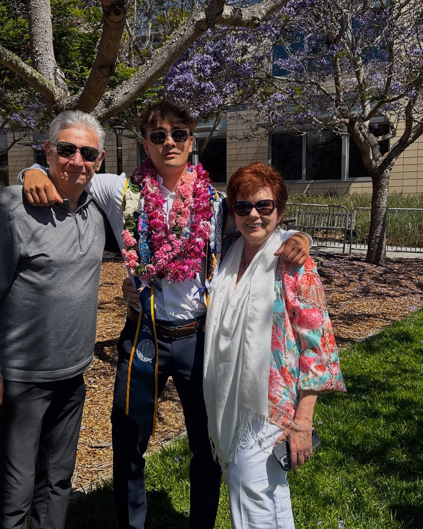 Mark Dacascos Cheers Son's UCSB Graduation