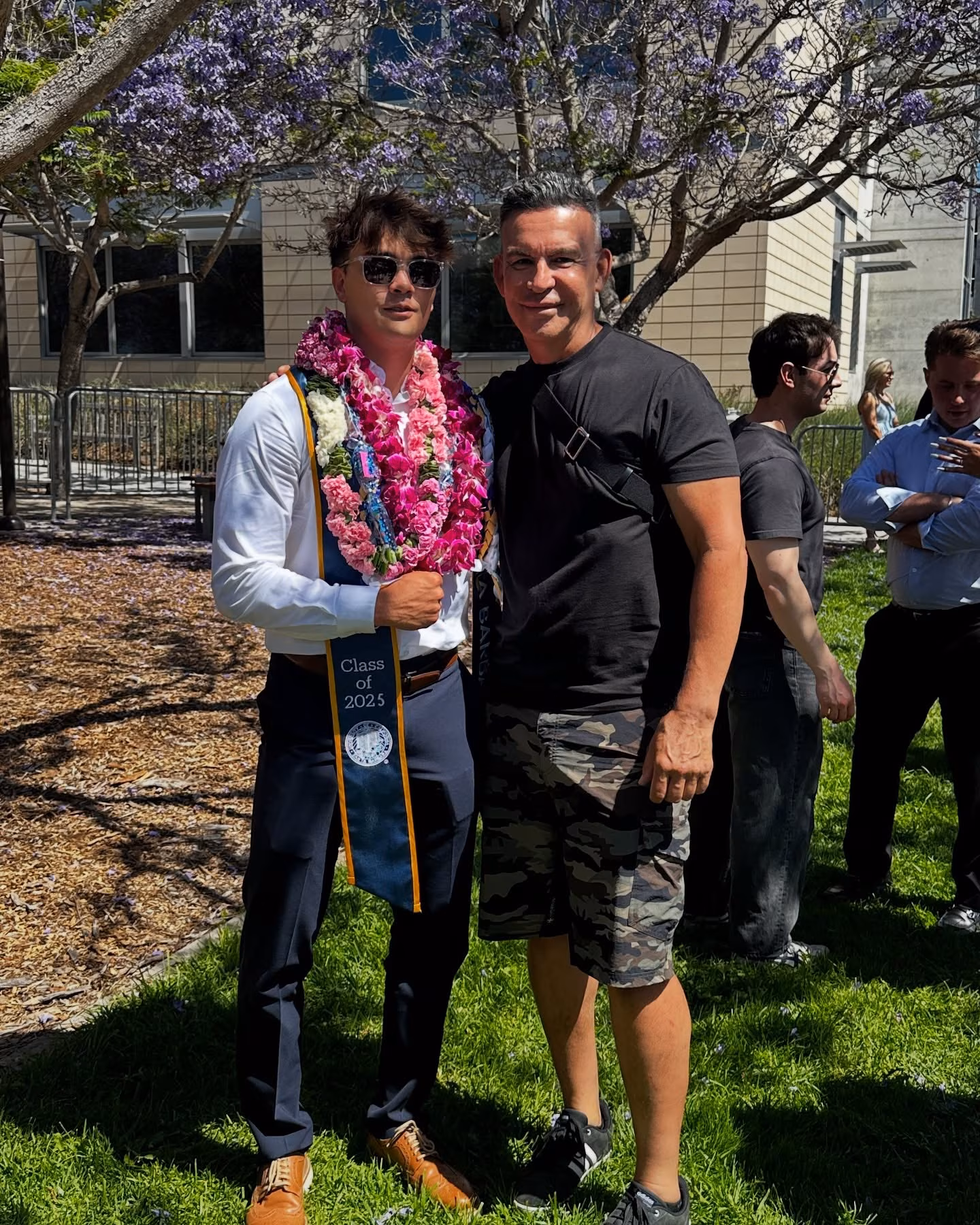 Mark Dacascos Cheers Son's UCSB Graduation
