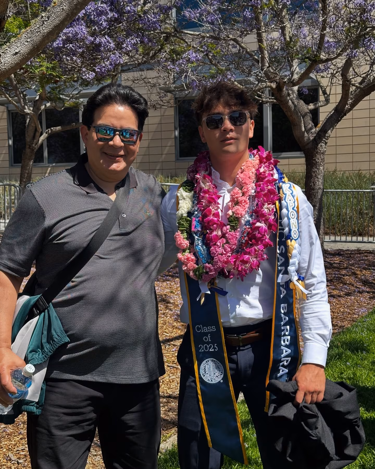 Mark Dacascos Cheers Son's UCSB Graduation