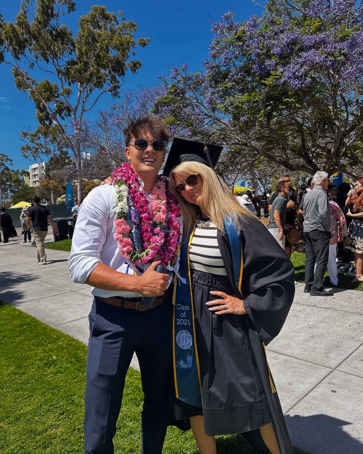 Mark Dacascos Cheers Son's UCSB Graduation