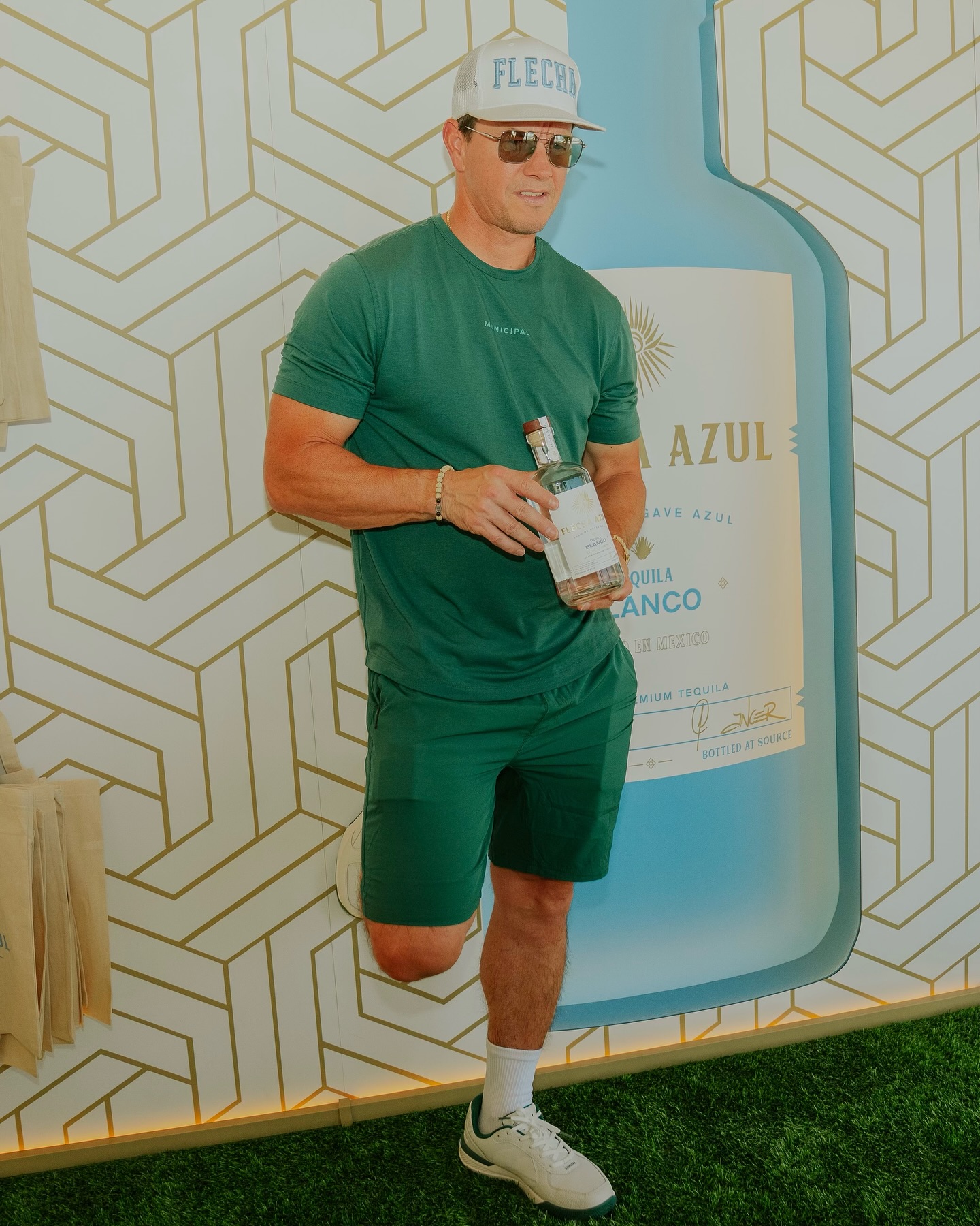 Mark Wahlberg Joins Martin Garrix at Palm Tree Beach Club