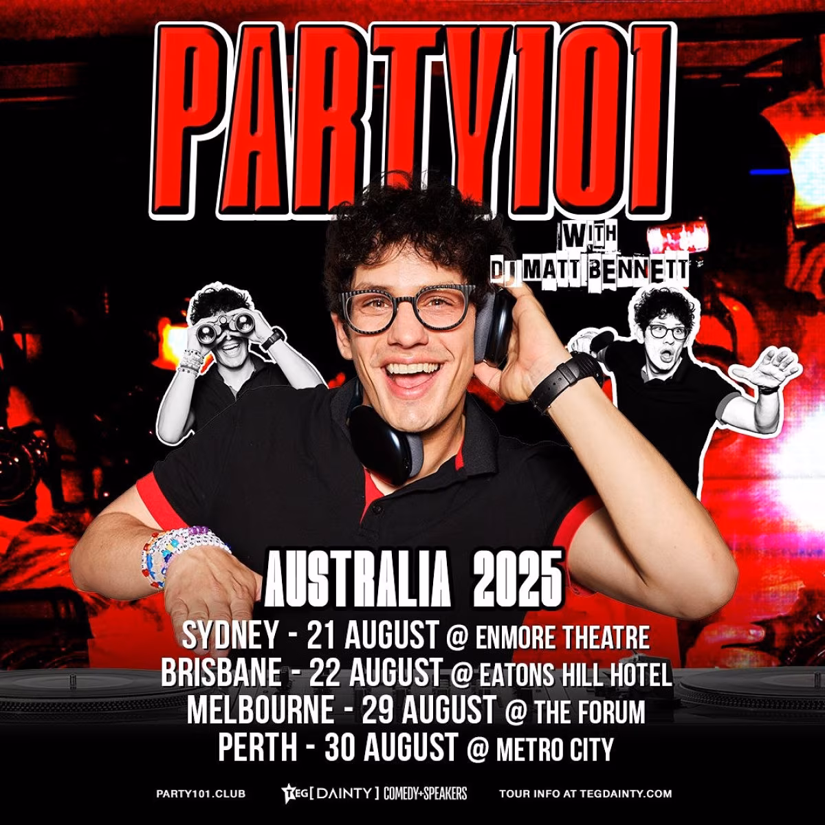 Matt Bennett to Devour Tim Tams on Australian Tour Comedian and Victorious star teases Down Under run August presale opens nationwide May 18.