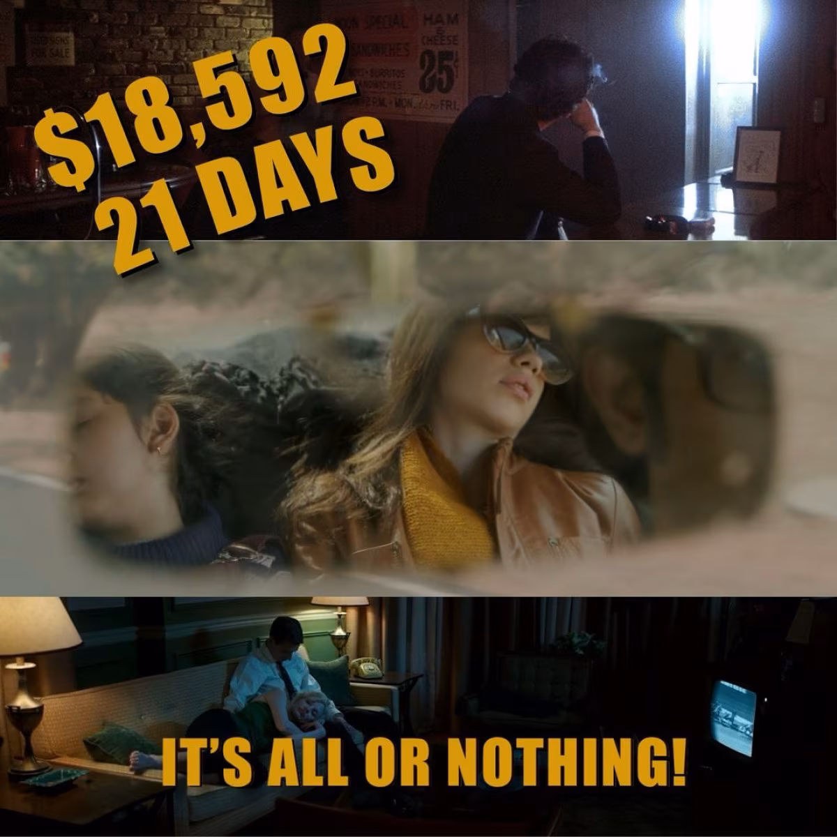 Actor and producer rallies fans in final stretch towards funding indie drama Mickey Brasch