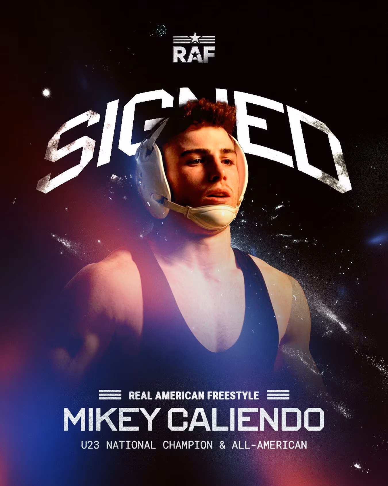 Mikey Caliendo Joins Real American Freestyle Squad U23 champion NCAA All-American brings precision, raw power to Hogan’s wrestling collective