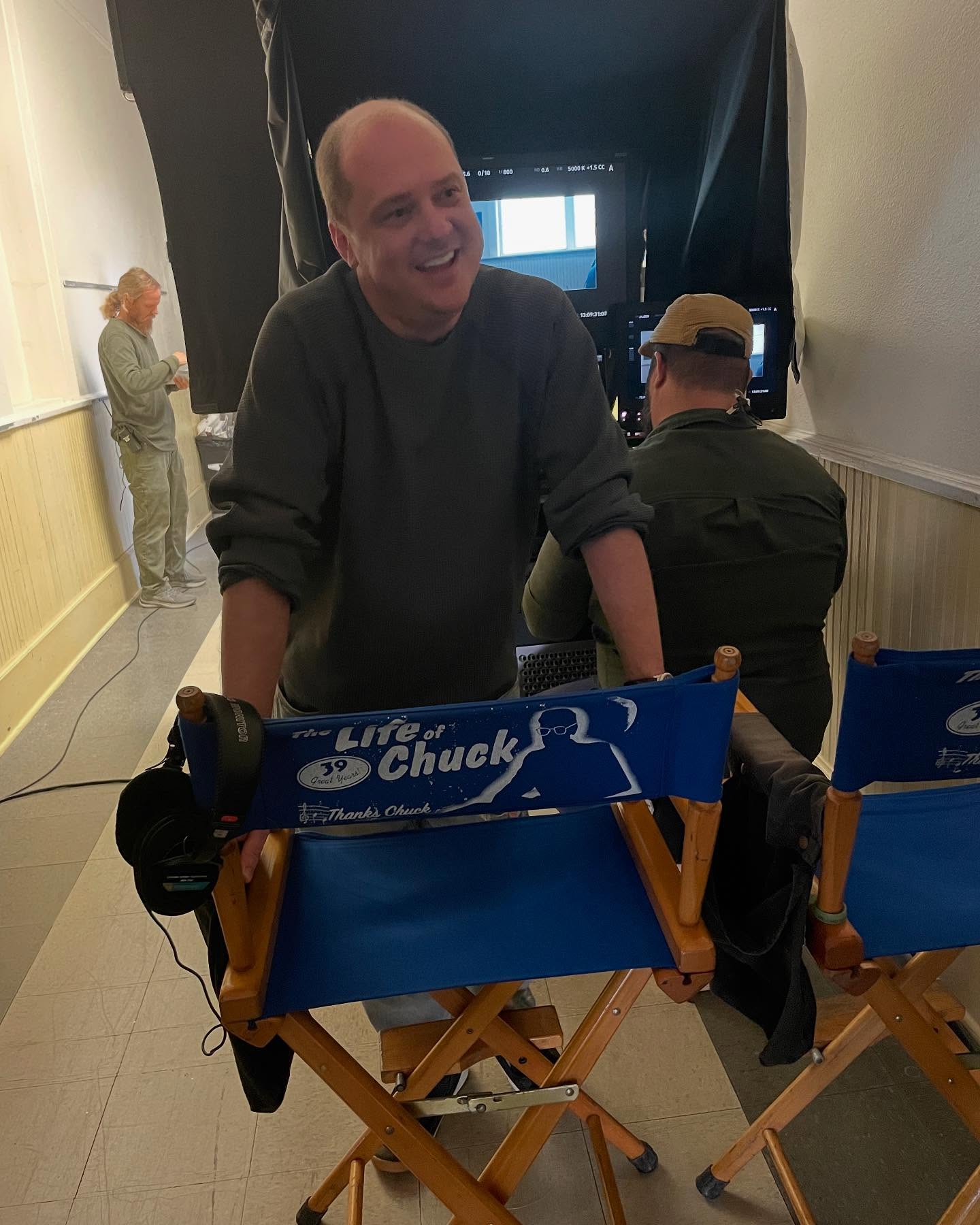 Molly C. Quinn Shares Heartwarming 'Life of Chuck' Set Snaps
