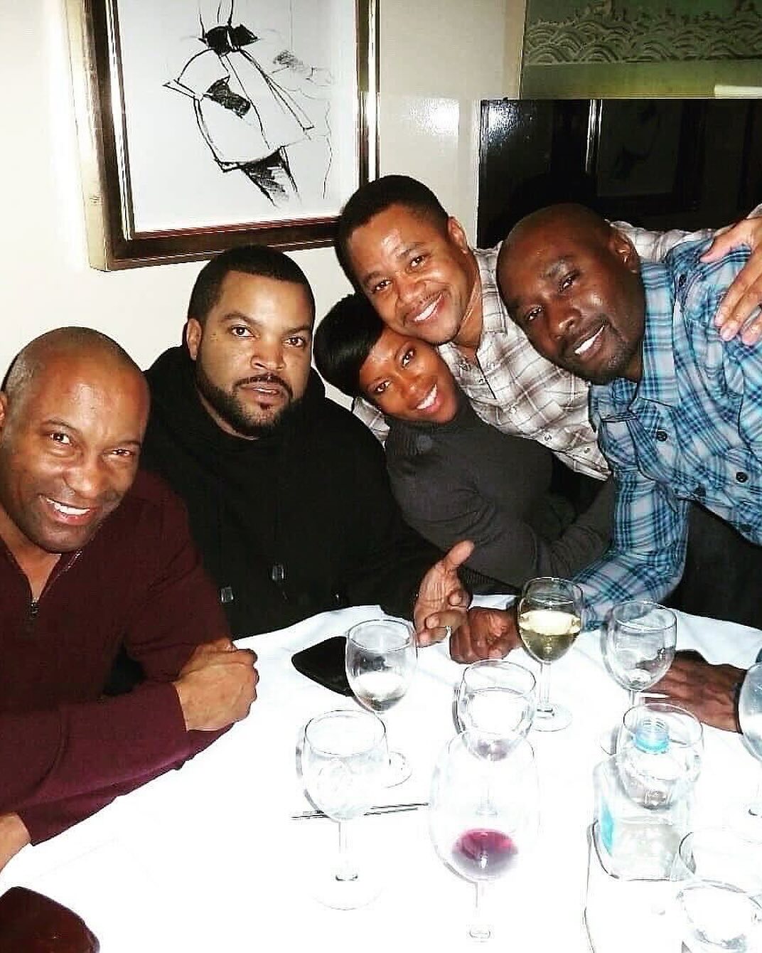 Morris Chestnut Honors Ice Cube With Belated Birthday Tribute