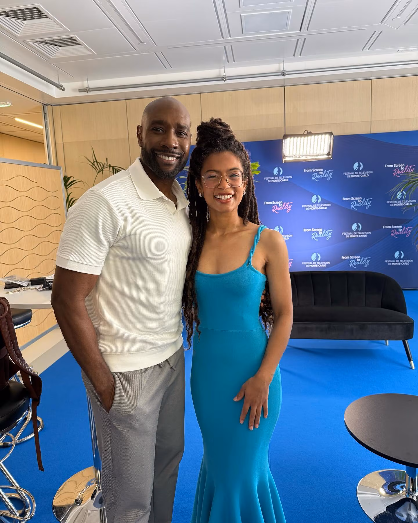 Morris Chestnut Lights Up Monte-Carlo TV Festival