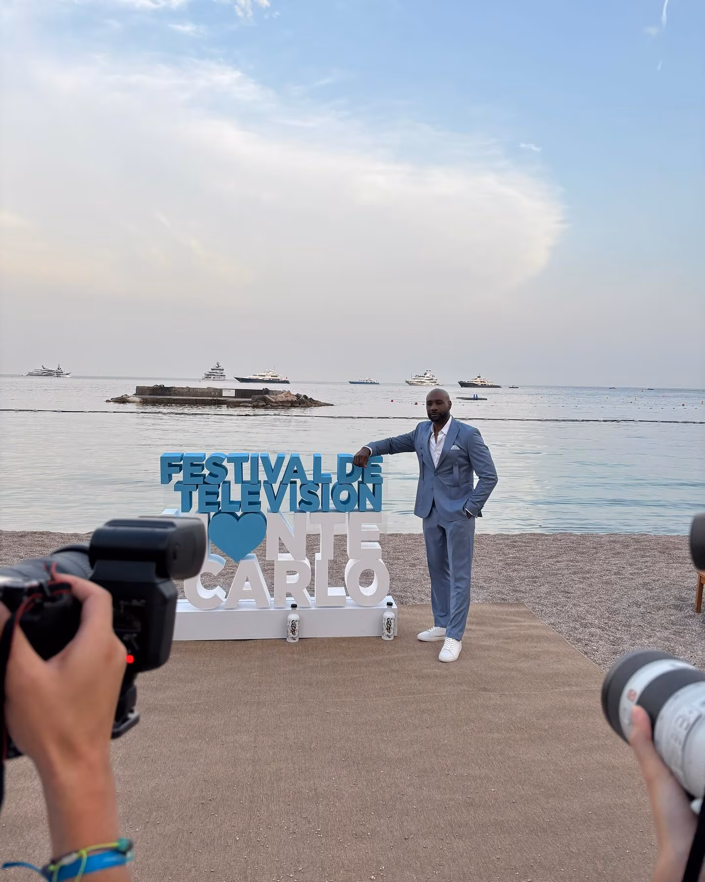 Morris Chestnut Lights Up Monte-Carlo TV Festival