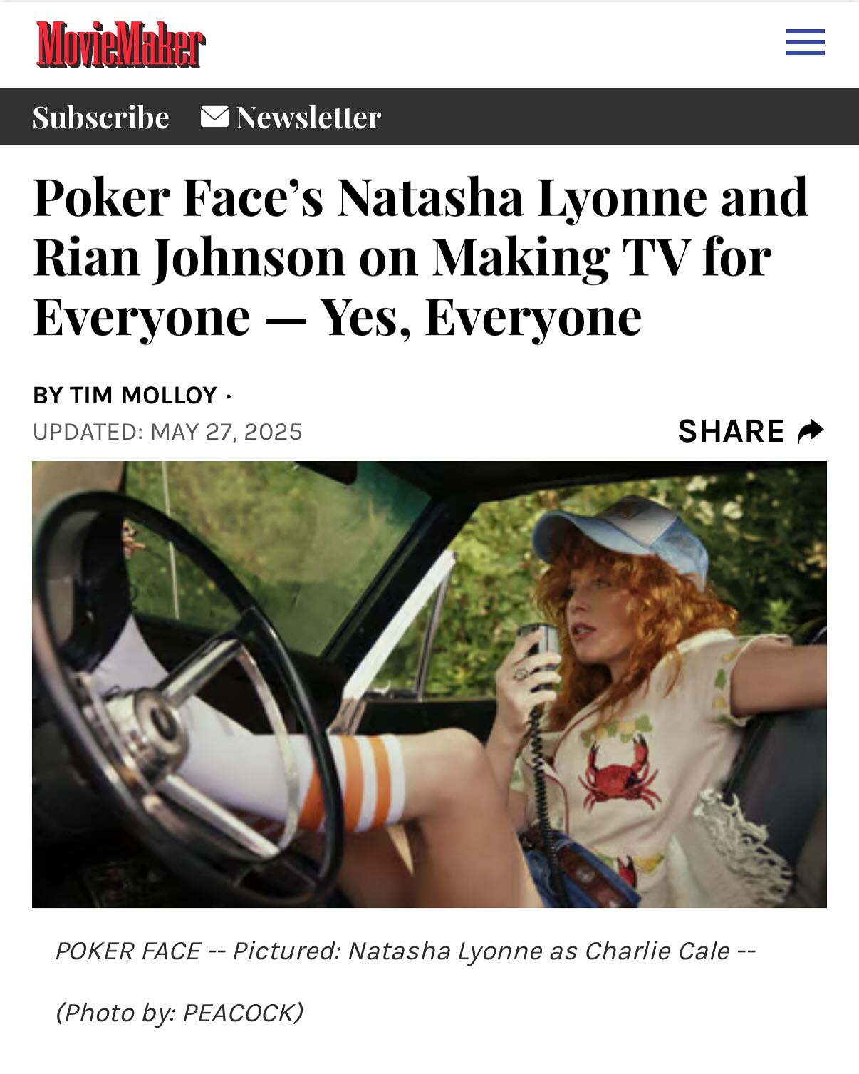 Natasha Lyonne on Poker Face Season 2’s Everyman Appeal