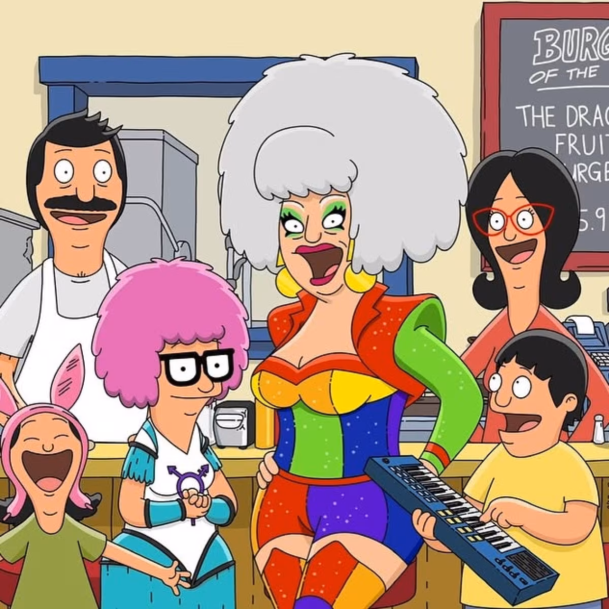 Nina West Celebrates Pride with Bob’s Burgers Rainbow Tribute Iconic drag artist shares exclusive vibrant stills from animated Wonder Wharf to Wagstaff