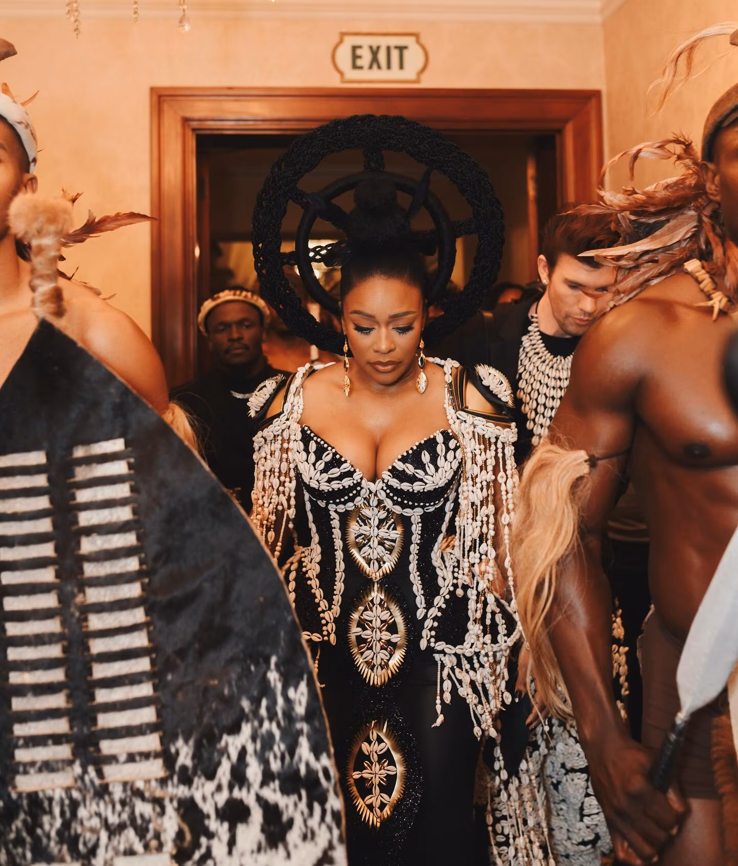 Nomzamo Mbatha Shines at Shaka iLembe Season 2 Premiere