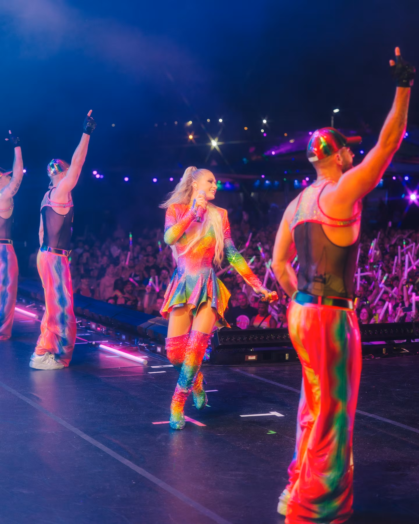 Paris Hilton Shines at World Pride Music Festival