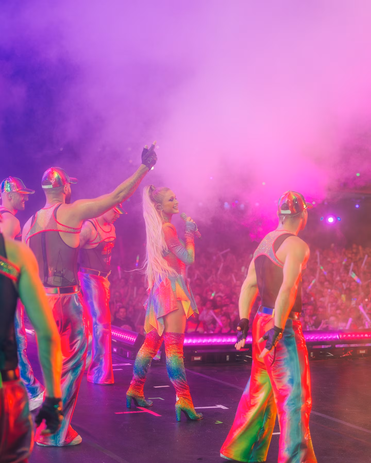 Paris Hilton Shines at World Pride Music Festival