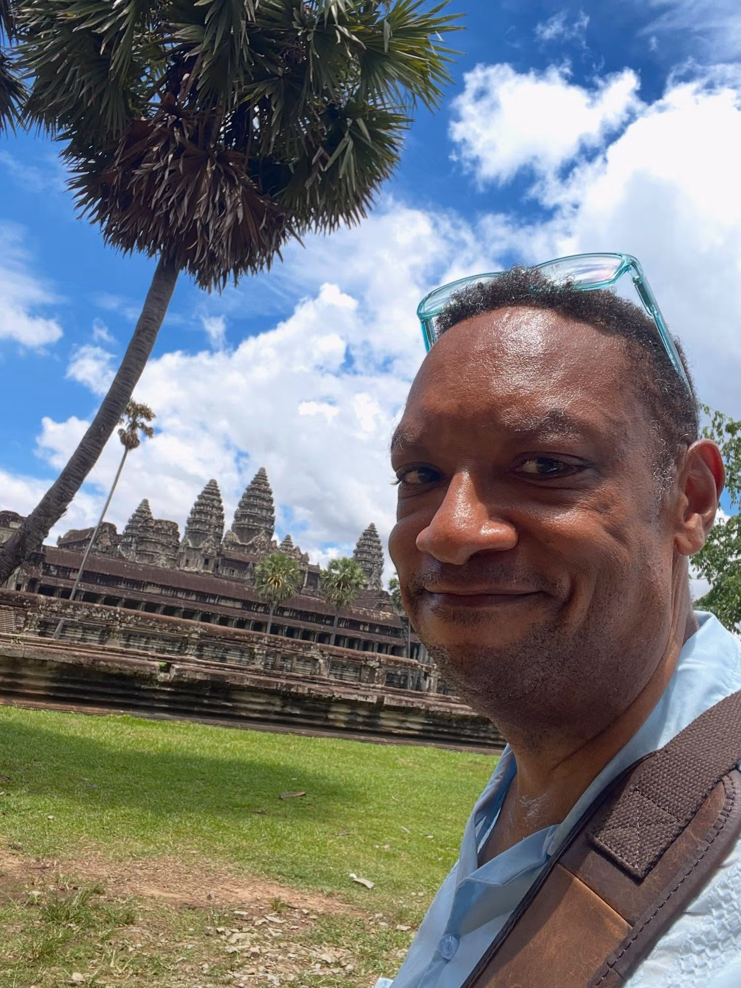 Reggie Hayes Explores Angkor Wat on Cambodia Adventure
