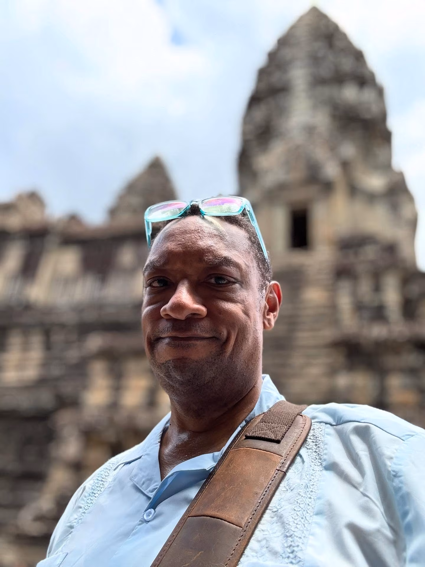 Reggie Hayes Explores Angkor Wat on Cambodia Adventure