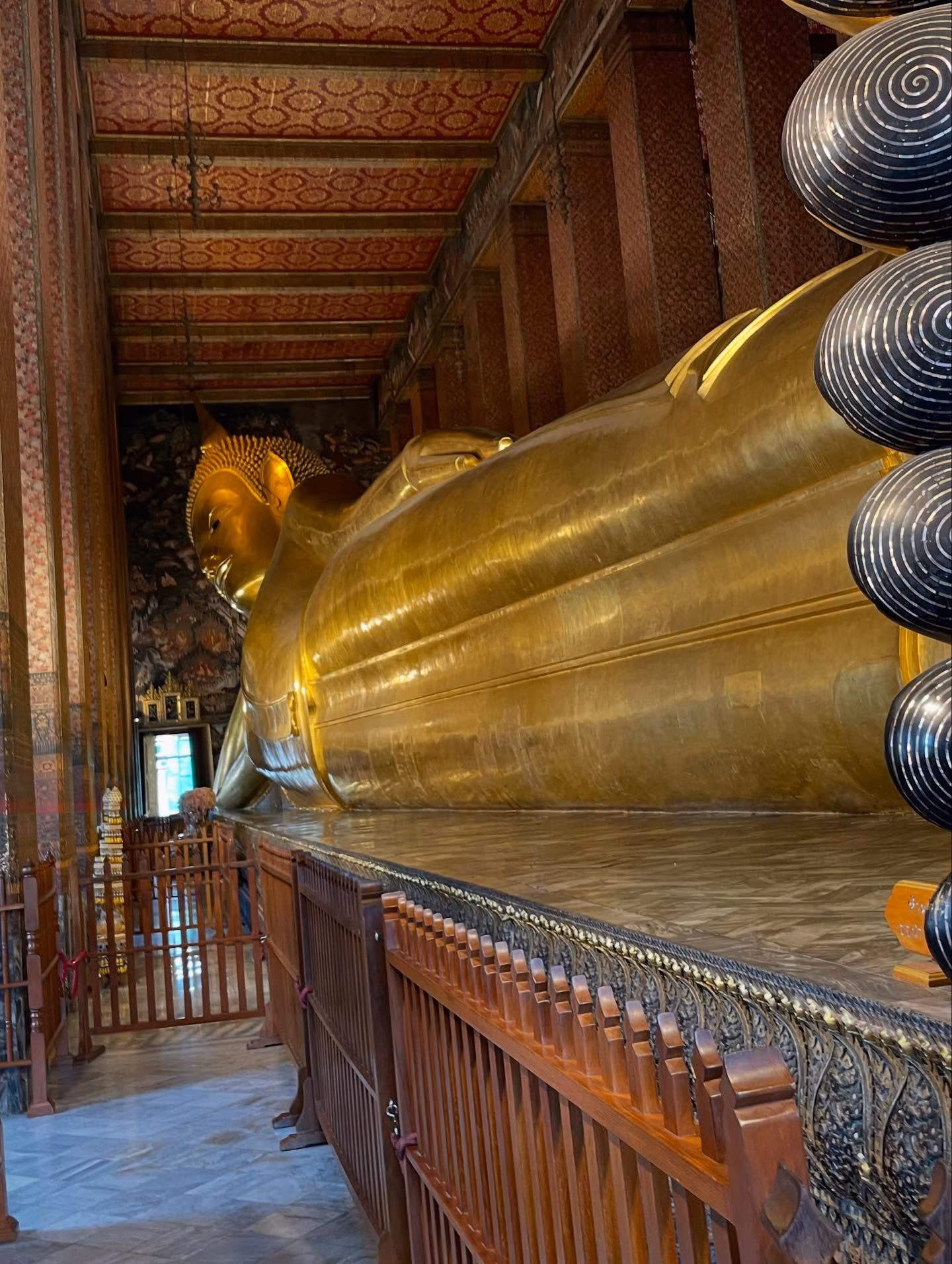 Reggie Hayes Finds Peace at Wat Pho’s Reclining Buddha