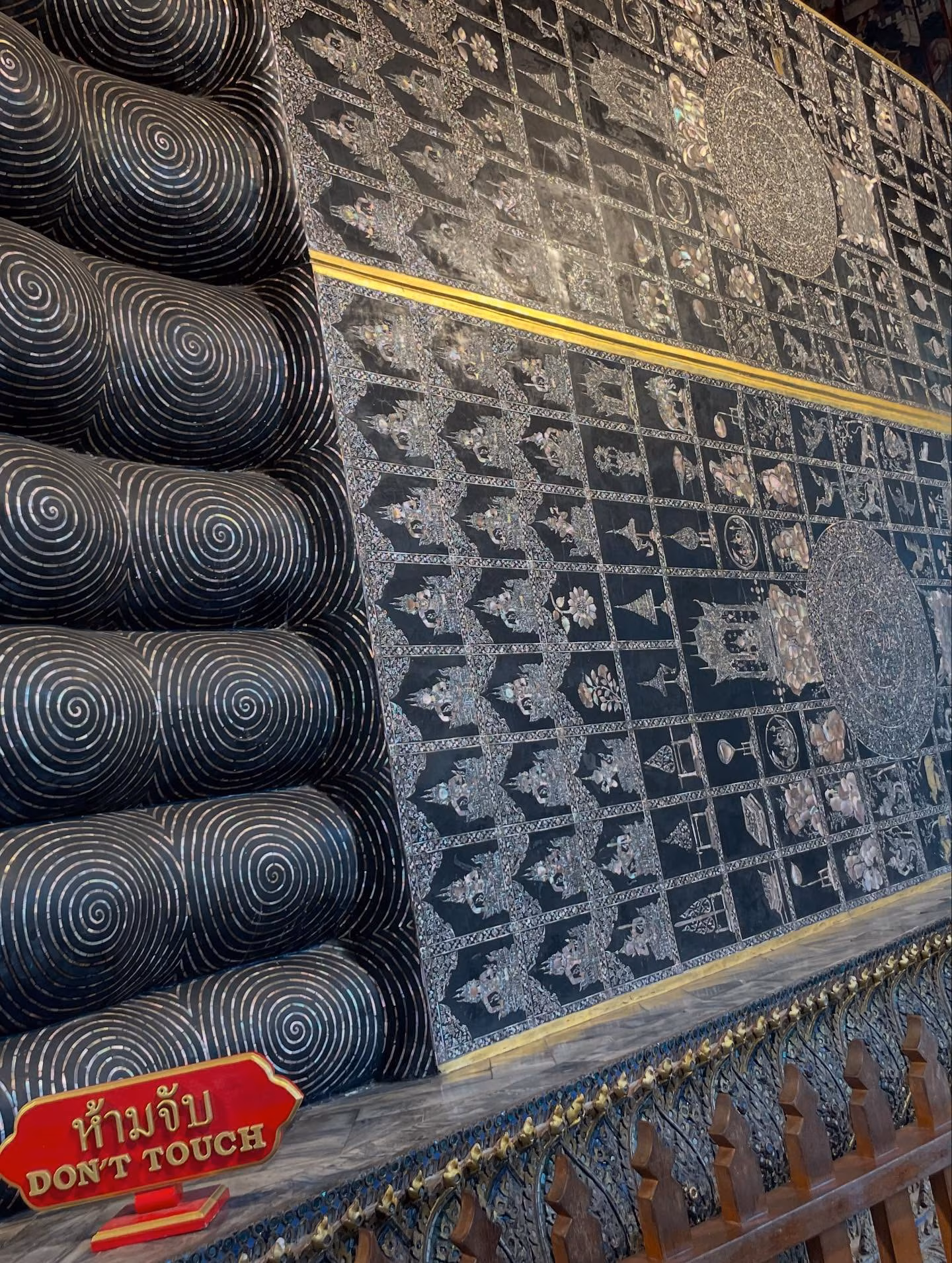 Reggie Hayes Finds Peace at Wat Pho’s Reclining Buddha