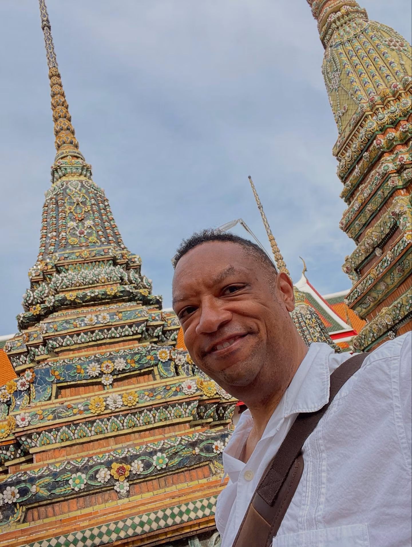 Reggie Hayes Finds Peace at Wat Pho’s Reclining Buddha
