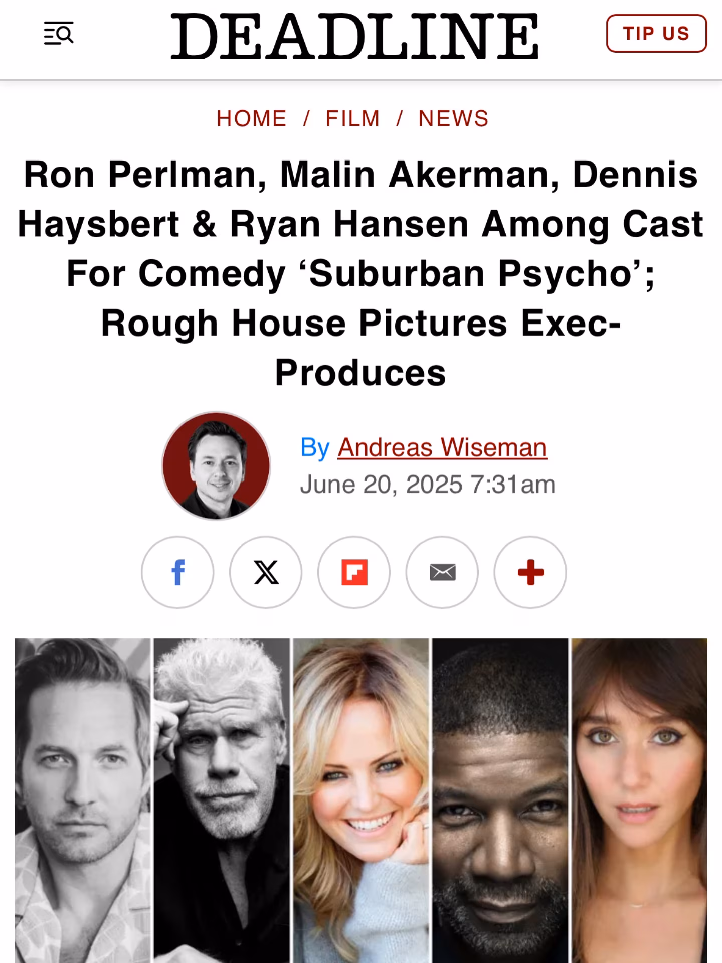 Ryan Hansen Kicks Off Exciting New Film in Charleston Ryan Hansen praises his new movie’s cast, crew and Charleston backdrop as cameras roll now