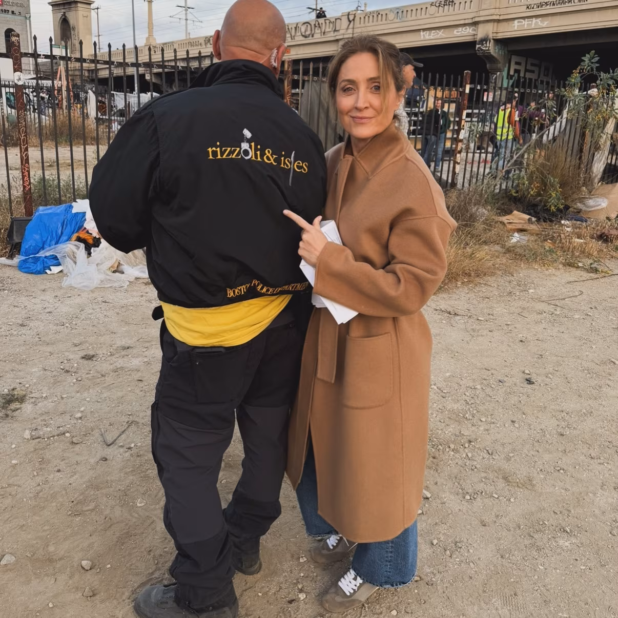 Sasha Alexander’s Nonna Pasta Powers Late-Night Shoots