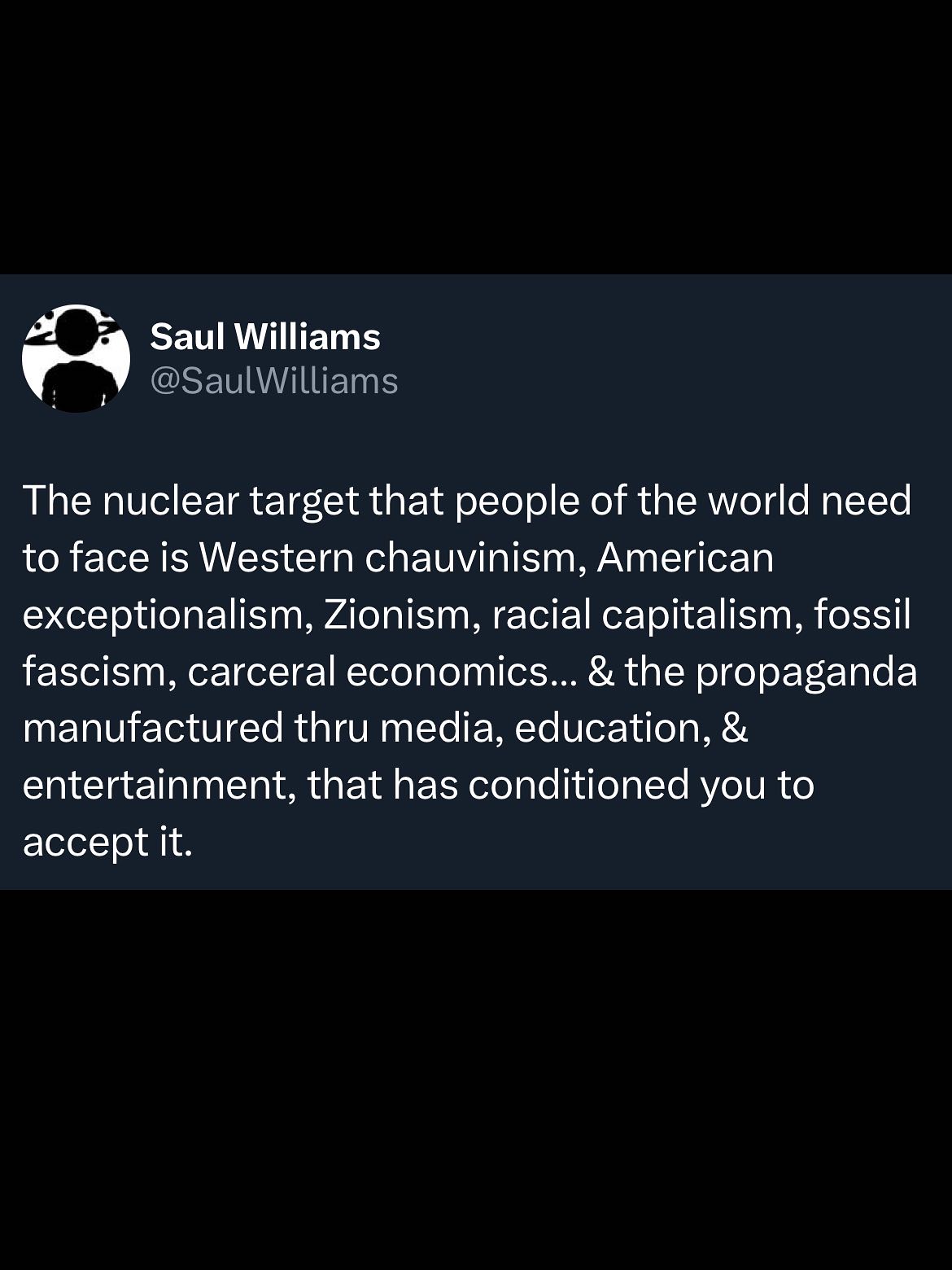 Saul Williams Calls for Donations to Support Sudanese Families