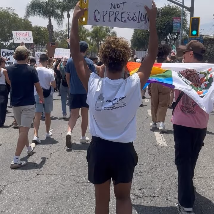 Shangela Leads No Kings Day Rally in West Hollywood