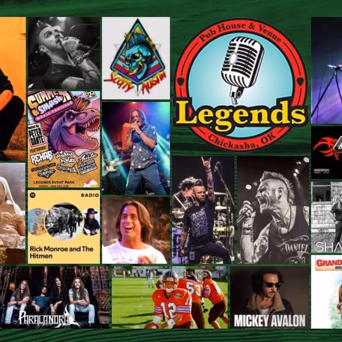 Peter Dante hosts a show featuring REHAB Scotty Austin, Mickey Avalon and more