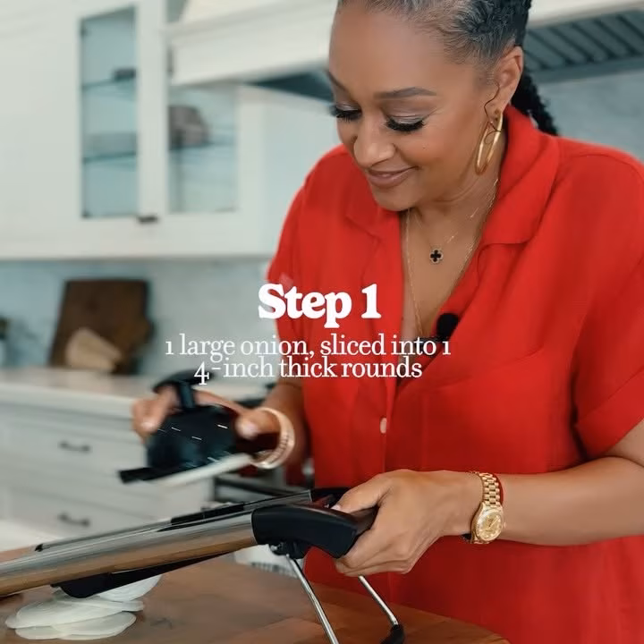 Tia Mowry’s Crispy Onion Chips Recipe Trend