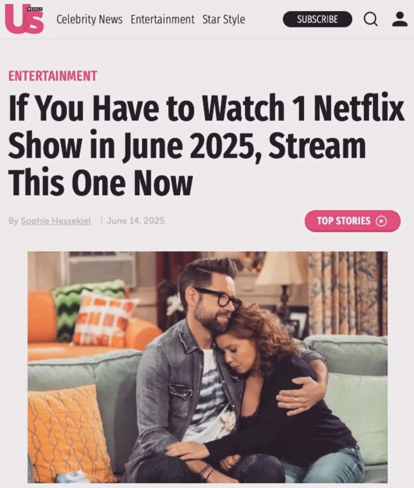 Todd Grinnell Thanks US Weekly for Family Feature Todd Grinnell thanks US Weekly for highlighting his heartwarming Instagram family snapshot