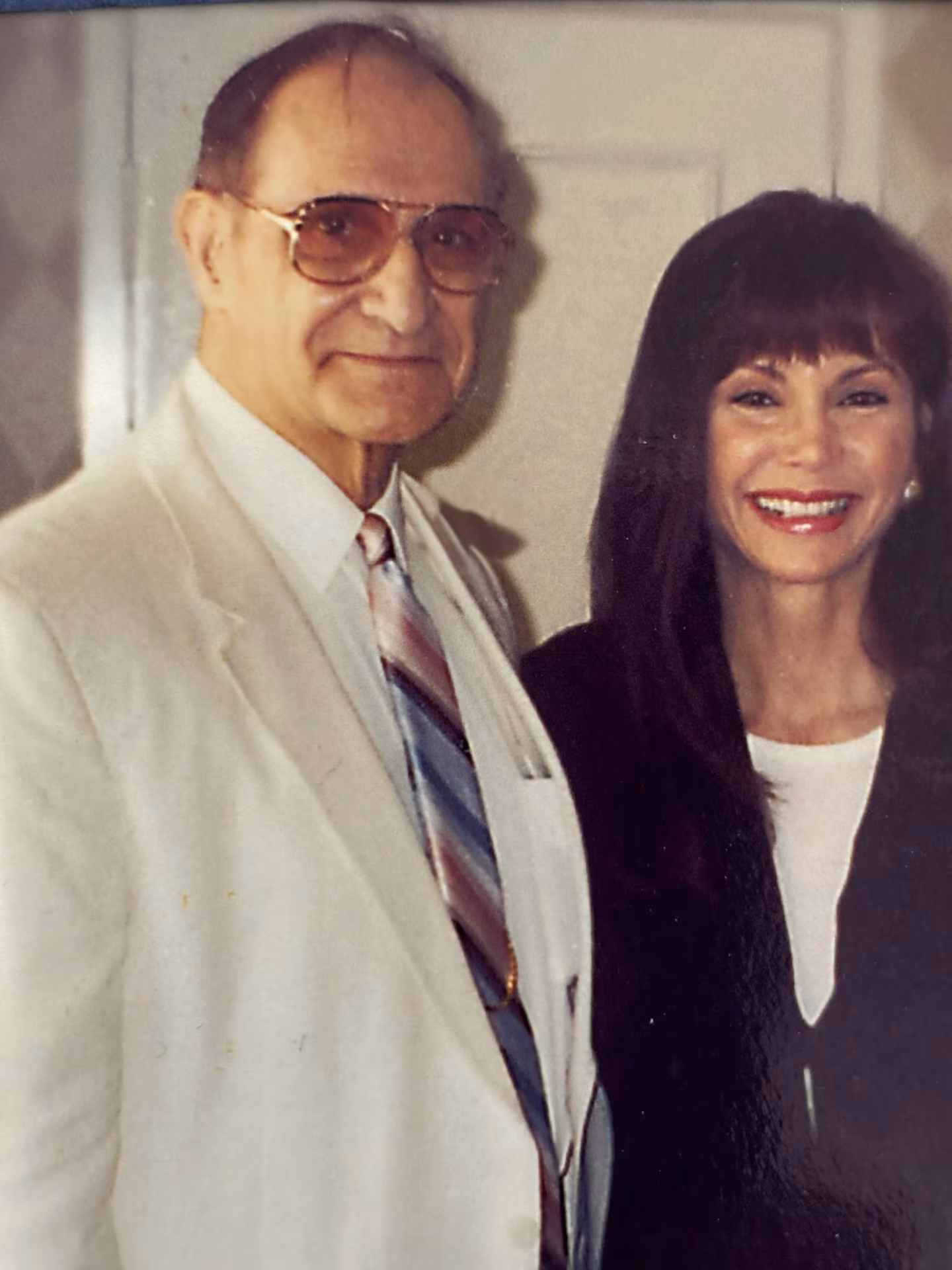 Victoria Principal Honors Dad With ‘Girl Dad’ Throwback Pic Dallas star shares touching black-and-white photo of her timeless connection to her father